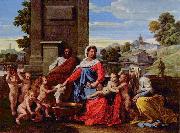Nicolas Poussin Heilige Familie Germany oil painting artist